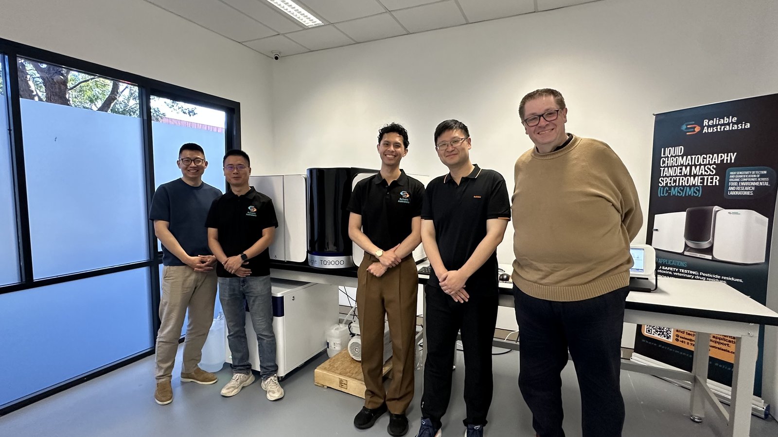 Two days of Insight TQ9000 LC-MS/MS demonstration sessions at the Reliable Australasia laboratory in Lane Cove, Sydney